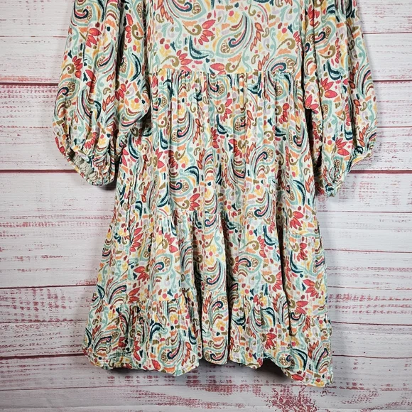 Marine Layer Scarlett Paisley Print Dress - Picture 13 of 16